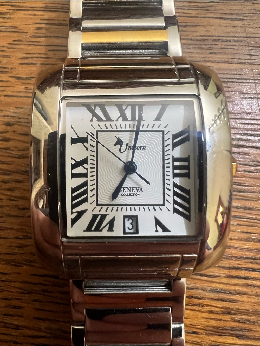 Geneva Unicorn Tank Style Watch - Picture 3 of 7